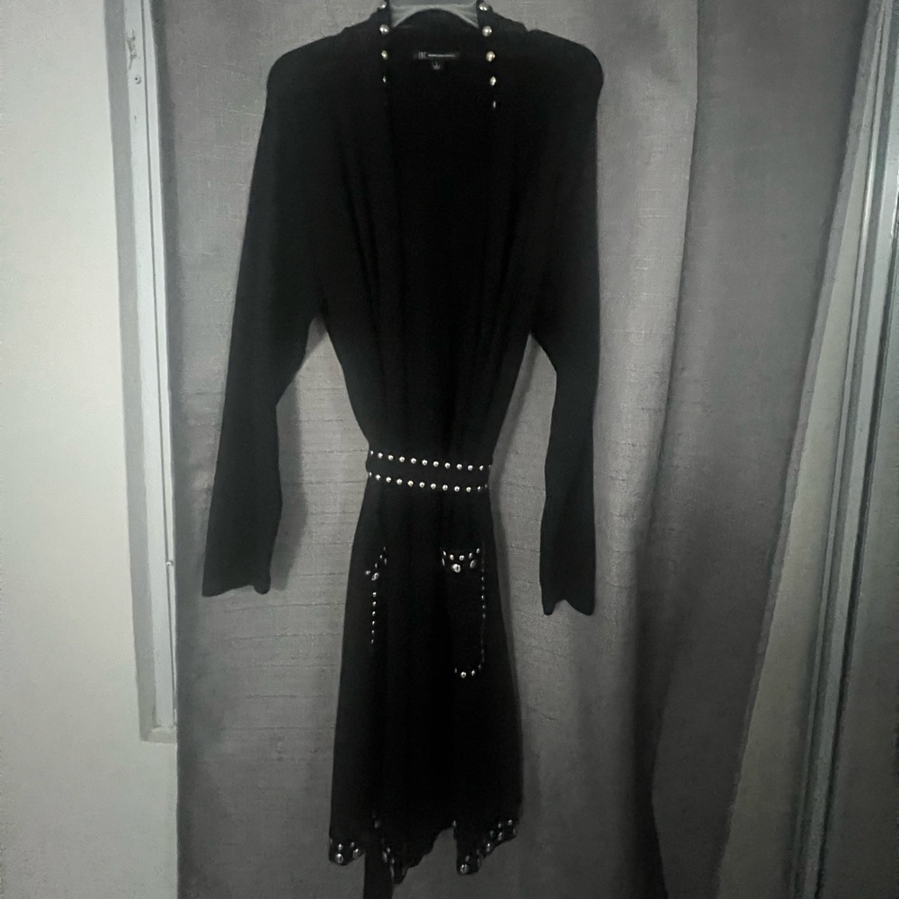 INC Cardigan/Swweater Studed Black Size L